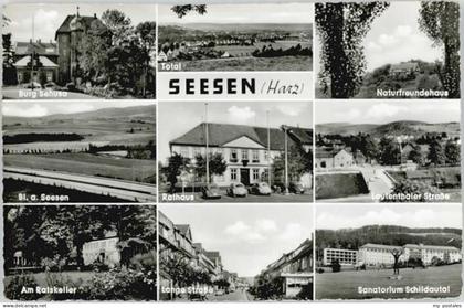 Seesen Harz Seesen Burg Sehusa Rathaus Ratskeller Sanatorium Schildautal