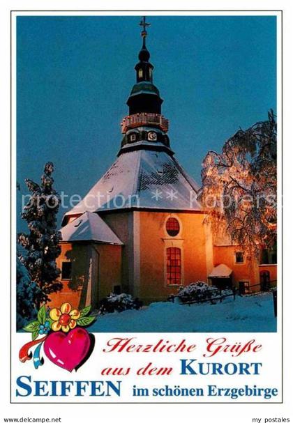 Seiffen Erzgebirge Bergkirche