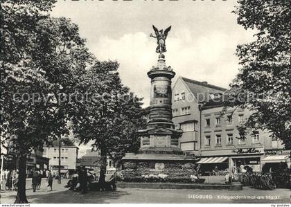 Siegburg Kriegerdenkmal Markt
