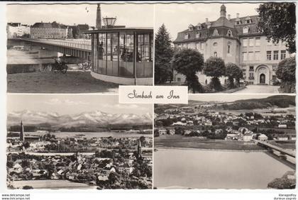 Simbach am Inn old postcard unused b170605