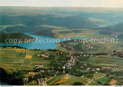 Rurberg Simmerath Eifel NRW Fliegeraufnahme an der Rurtalsperre