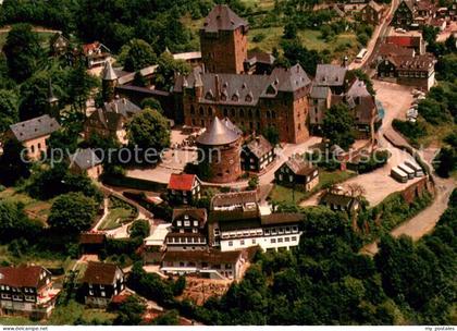 Burg Wupper Schloss Burg Fliegeraufnahme
