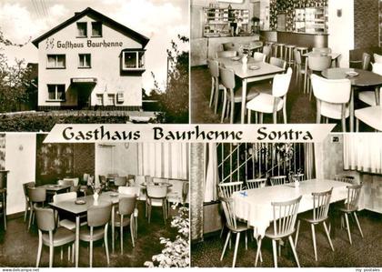 Sontra Werra-Meissner-Kreis Hessen Gasthaus Baurhenne Gastraeume