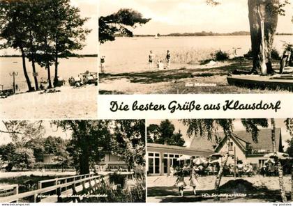 Klausdorf Mellensee Badestrand Ferienheim HO Strandgaststaette
