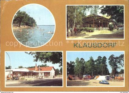 Klausdorf Mellensee Mellensee Strandgaststaette Eikaufszentrum Zeltplatz