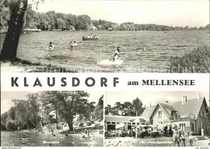 Klausdorf Mellensee Strandbad HO Strandgaststaette
