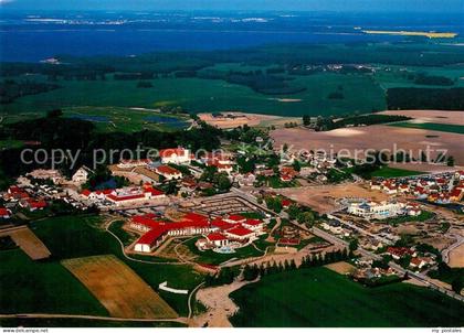 Lebbin Spreenhagen Goehren Fliegeraufnahme Land Fleesensee Robinson-Club Schloss