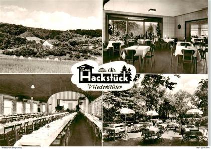 Niederstueter Sprockhoevel Ausflugsgaststaette Zum Hackstueck Gastraeume Gartent