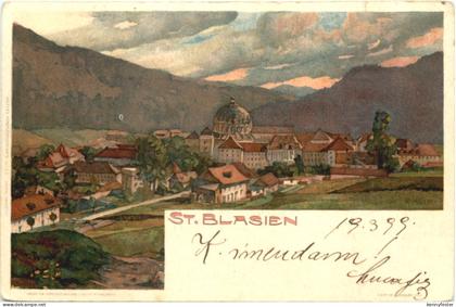 St. Blasien - Litho