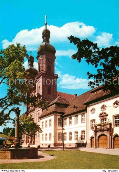 St Peter Schwarzwald Ehemalige Klosterkirche erbaut von Peter Thumb 18. Jhdt.