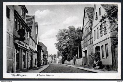 9806 - alte Ansichtskarte - Stadthagen - Kloster Straße - gel 1942 - Andres TOP