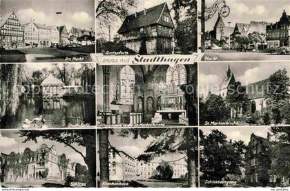 Stadthagen Markt Amtspforte Krankenhaus Schloss