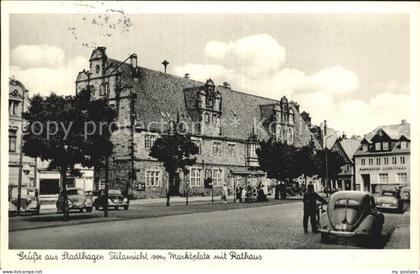 Stadthagen Marktplatz Rathaus