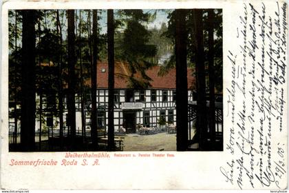 Stadtroda, Weihertalmühle