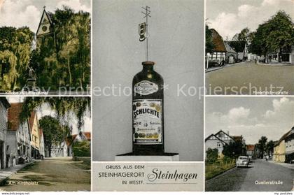 Steinhagen Westfalen Bielefelderstrasse Quellenstrasse Am Kirchplatz Ehrenmal