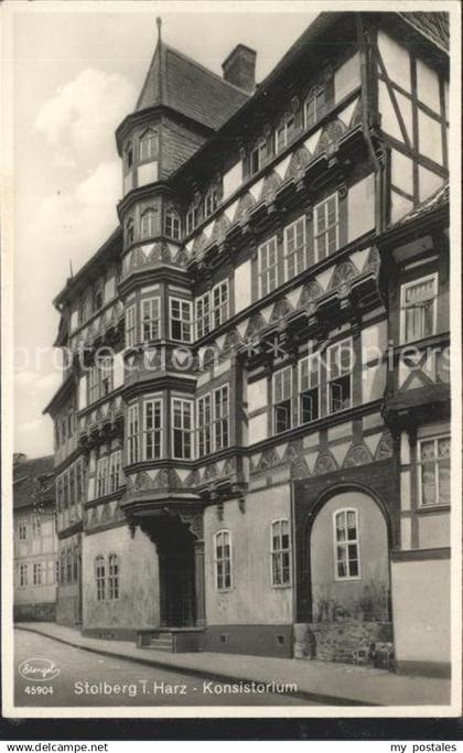 Stolberg Harz Konsistorium