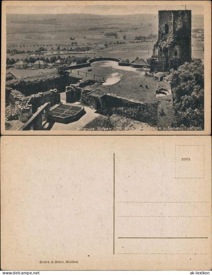 Ansichtskarte Stolpen Burg Stolpen - Umland 1940