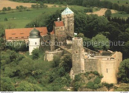 Stolpen Burg Stolpen Fliegeraufnahme