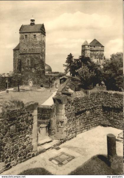 Stolpen Burg Stolpen Kapelle Coselgrab