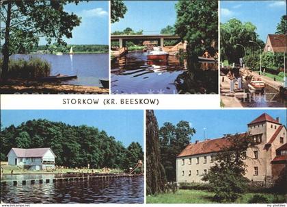Storkow Mark Kanal Schleuse Strandbad