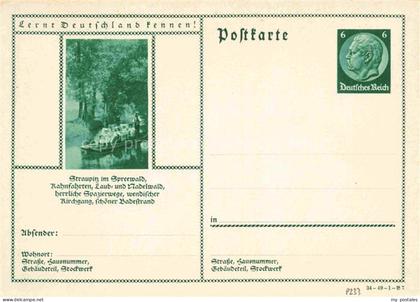 Straupitz Dahme-Spreewald Brandenburg Spreewald Kahnpartie