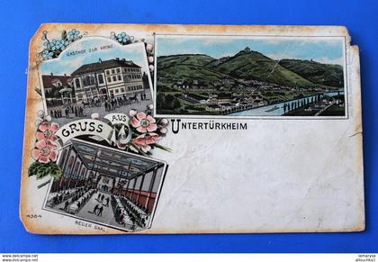 1902 Untertürkheim am Neckar  Allemagne Deutsches quartier(Ortsteil)Stuttgart (Bade-Wurtemberg)CPA Carte Postale Arménie