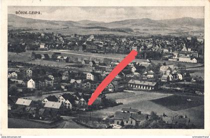 AK Böhmisch Leipa Ceska Lipa a Schaßlowitz Dobern Niederliebich Klein Eicha Hermsdorf Jägersdorf Manisch Wolfsthal Harzt