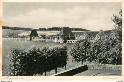 Sundern Sauerland Moehnetalsperre Sperrmauer