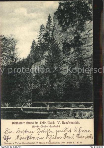 Tambach-Dietharz Napoleonstein