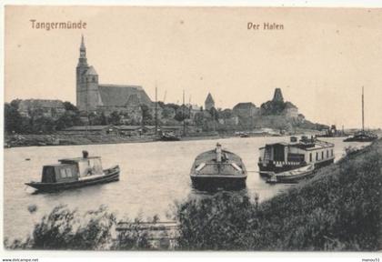 Allemagne -TANGERMÜNDE  Der Hafen