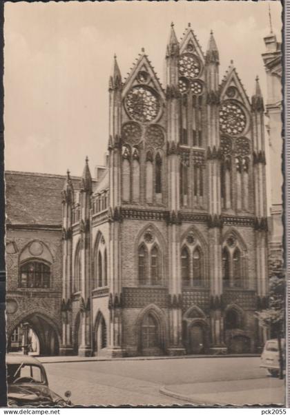 TANGERMÜNDE - Rathaus - nicht gelaufen (AK 7035)