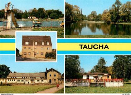 Taucha Sachsen Stadtbad Schoppenwiese Heimatmuseum HO Kulturhaus Stadthalle Imbi