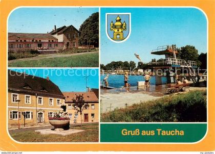 Taucha Sachsen Stadthaus Terrasse Rudolf Winkelmann Strasse Freibad