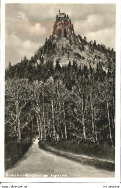 Tegernsee Bayern Riederstein Kirchlein Tegernsee