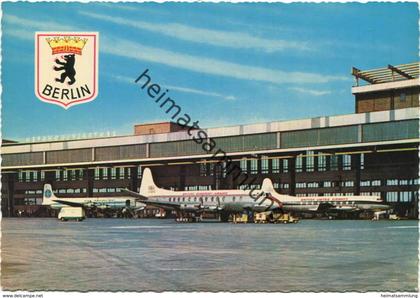 Berlin Flughafen Tempelhof - AK Grossformat - Verlag Krüger