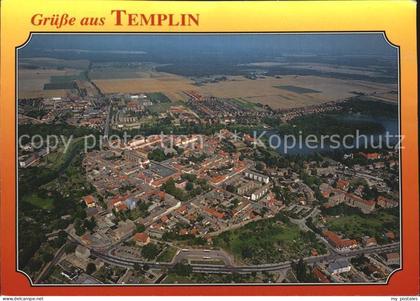 Templin Uckermark Brandenburg Luftaufnahme Brandenburg