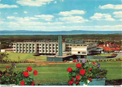 Tettnang Bodenseekreis BW Kreiskrankenhaus Bodensee Krankenhaus Geranien Wiese P