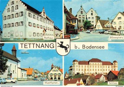 Tettnang Bodenseekreis BW Rathaus Baerenplatz Montfortstrasse Schloss Bodensee