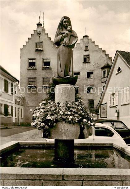Tettnang Mariabrunnen mit Torschloss