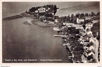 Teupitz a.See - Stadt mit Schloßinsel gel.1935