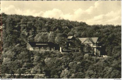 Thale Harz Thale Hotel Rosstrappe ungelaufen ca. 1955