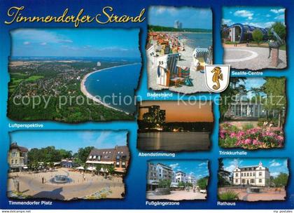 Timmendorfer Strand Fliegeraufnahme Strand Sealife-Centre Timmendorfer-Platz Tri