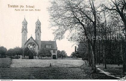 Trebbin Partie mit Katholischer Kirche