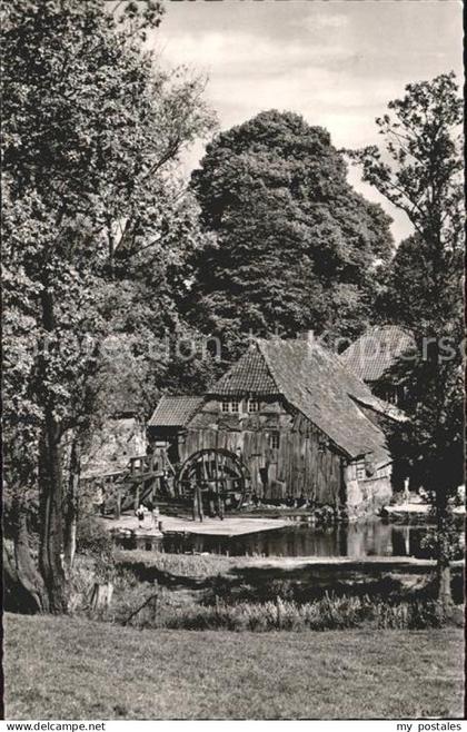 Trittau Grander Muehle Wasserrad