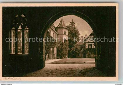 Bebenhausen Tuebingen Schlosshof