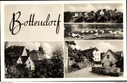 CPA Bottendorf Roßleben im Kyffhäuserkreis, Teilansichten