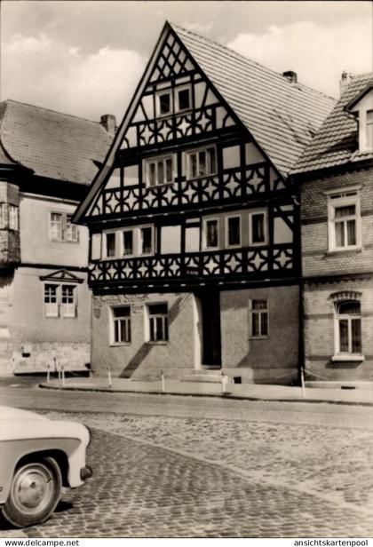CPA Marksuhl Gerstungen in Thüringen, Konsum Gaststätte Deutsches Haus