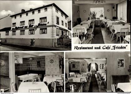 CPA Schweina Bad Liebenstein im Wartburgkreis, Restaurant und Café Frieden