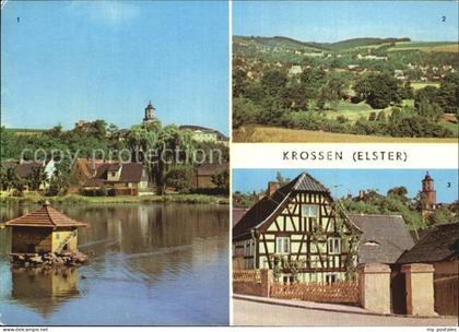 Crossen Elster Teich Muehlberg Schloss