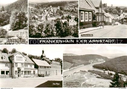 Frankenhain Thueringen Panorama Frankenstrasse Am Plan Luetschetalsperre